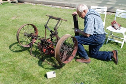 Dressinrenovering i det gr&ouml;na. Klicka f&ouml;r st&ouml;rre bild!
