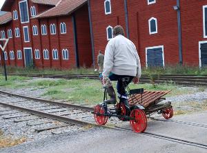 Cykeldressintransport. Klicka för större bild! (150 kB)