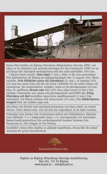 Rückseite des Filmumschlages