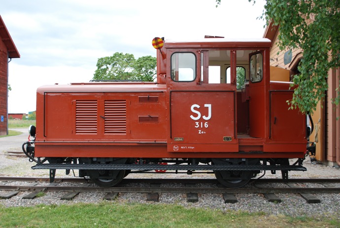 SJ Z4tu 316 i Köping. Foto: Anders Nordebring